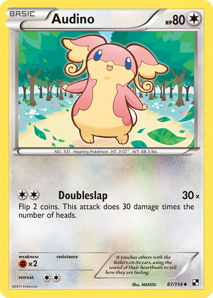 Audino 87/114 Black & White