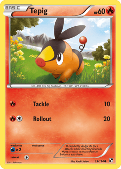 Tepig 15/114 Black & White