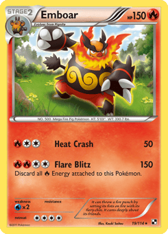 Emboar 19/114 Black & White