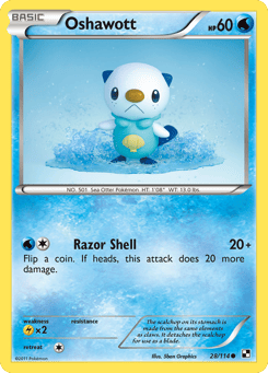 Oshawott 28/114 Black & White