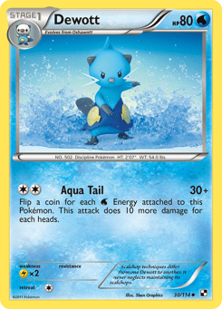 Dewott 30/114 Black & White