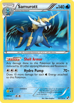 Samurott 32/114 Black & White