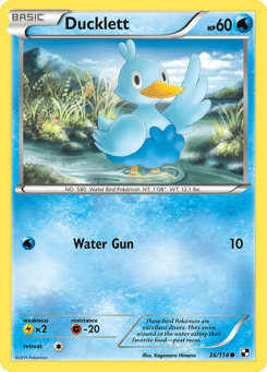 Ducklett 36/114 Black & White