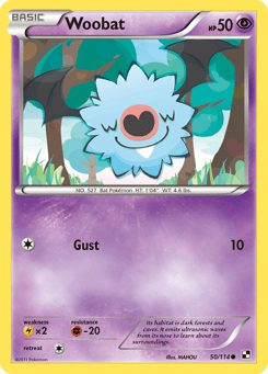 Woobat 50/114 Black & White