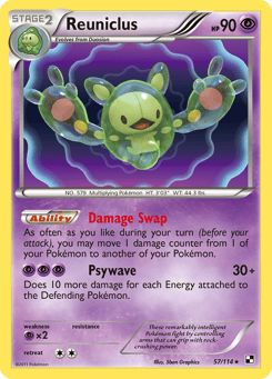 Reuniclus 57/114 Black & White
