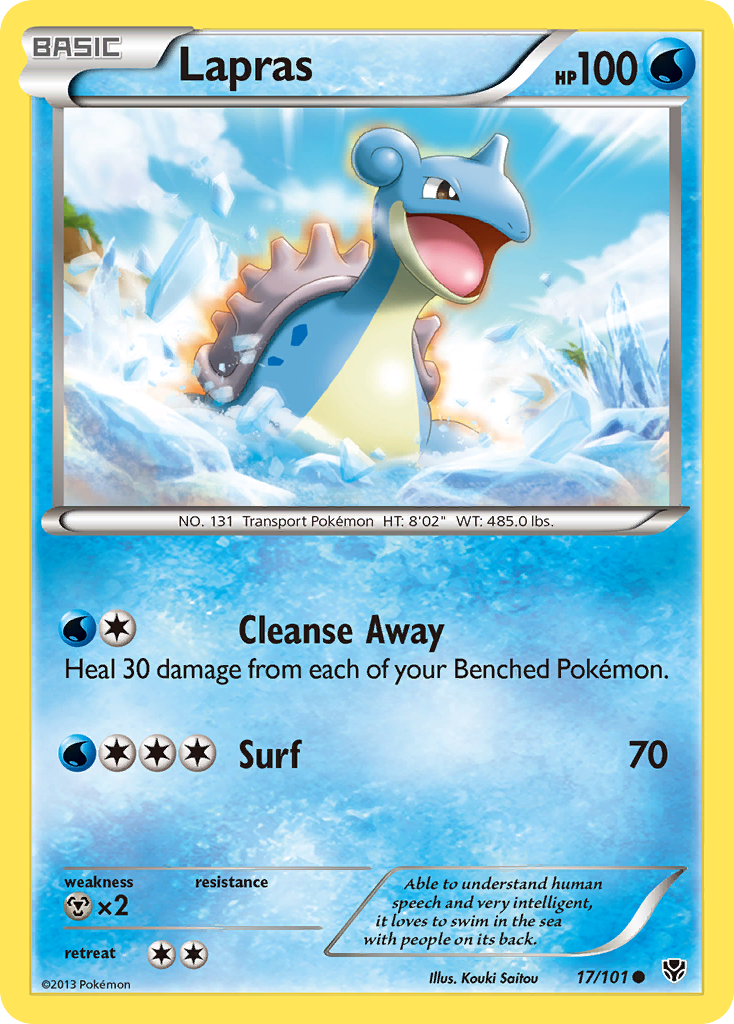 Lapras 17/101 Plasma Blast