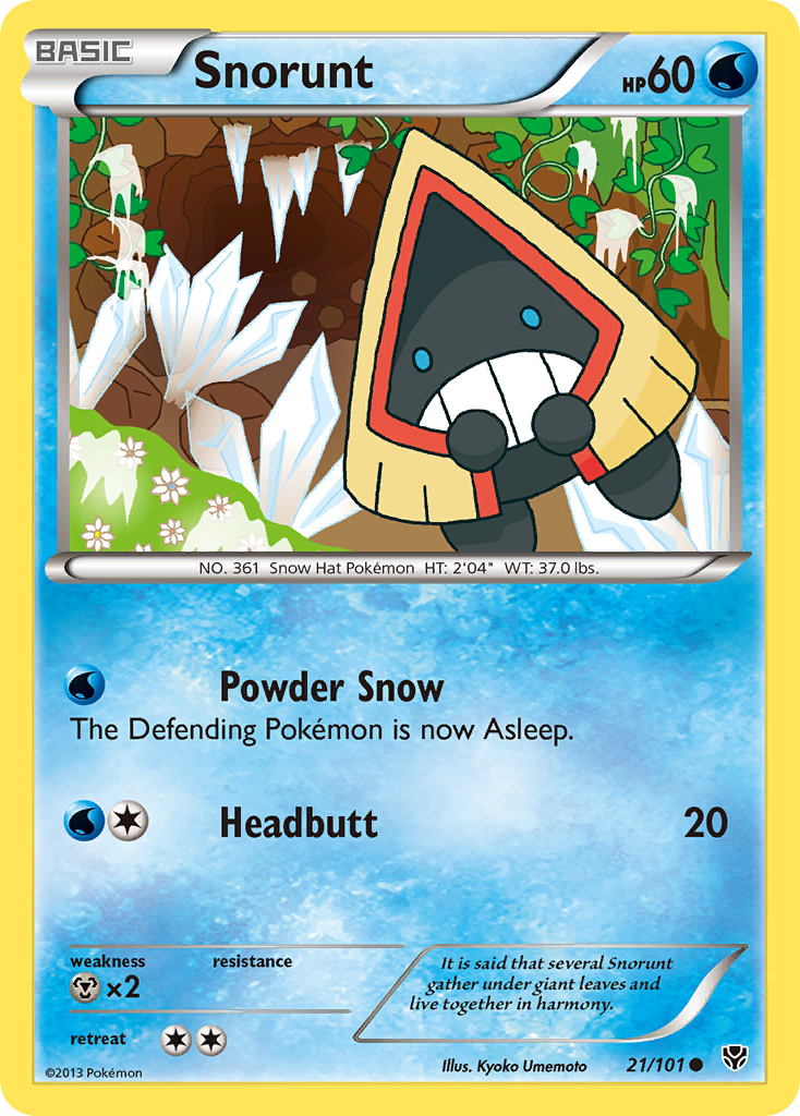 Snorunt 21/101 Plasma Blast
