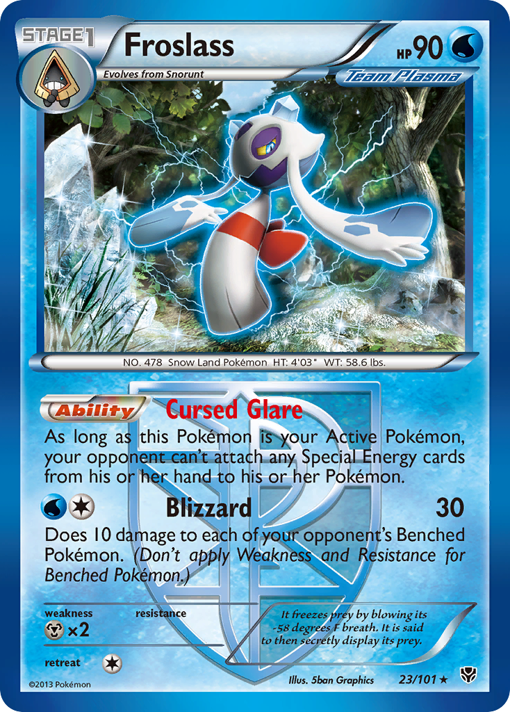 Froslass 23/101 Plasma Blast