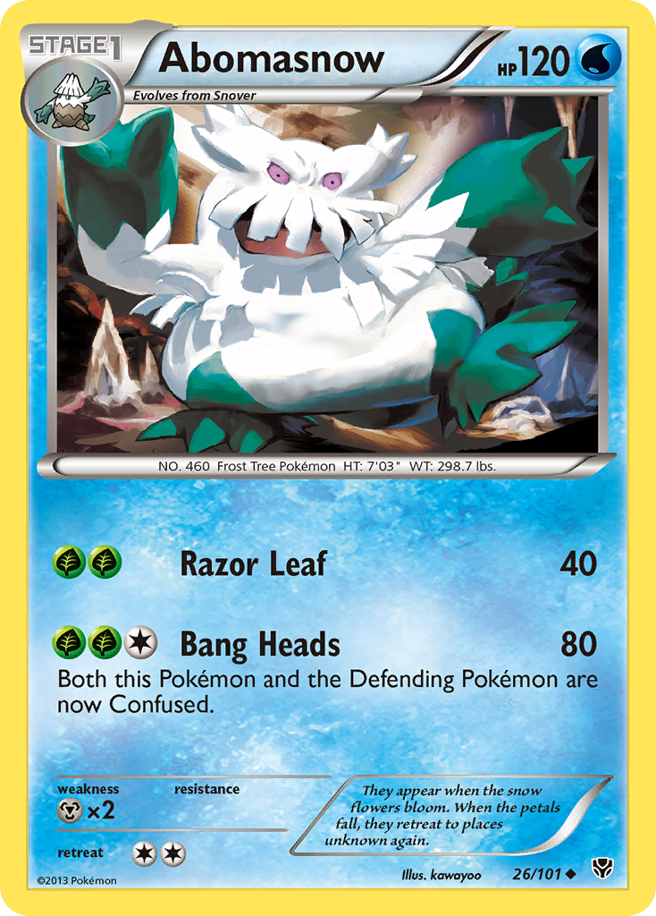 Abomasnow 26/101 Plasma Blast