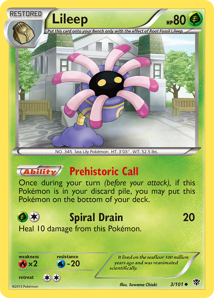 Lileep 3/101 Plasma Blast