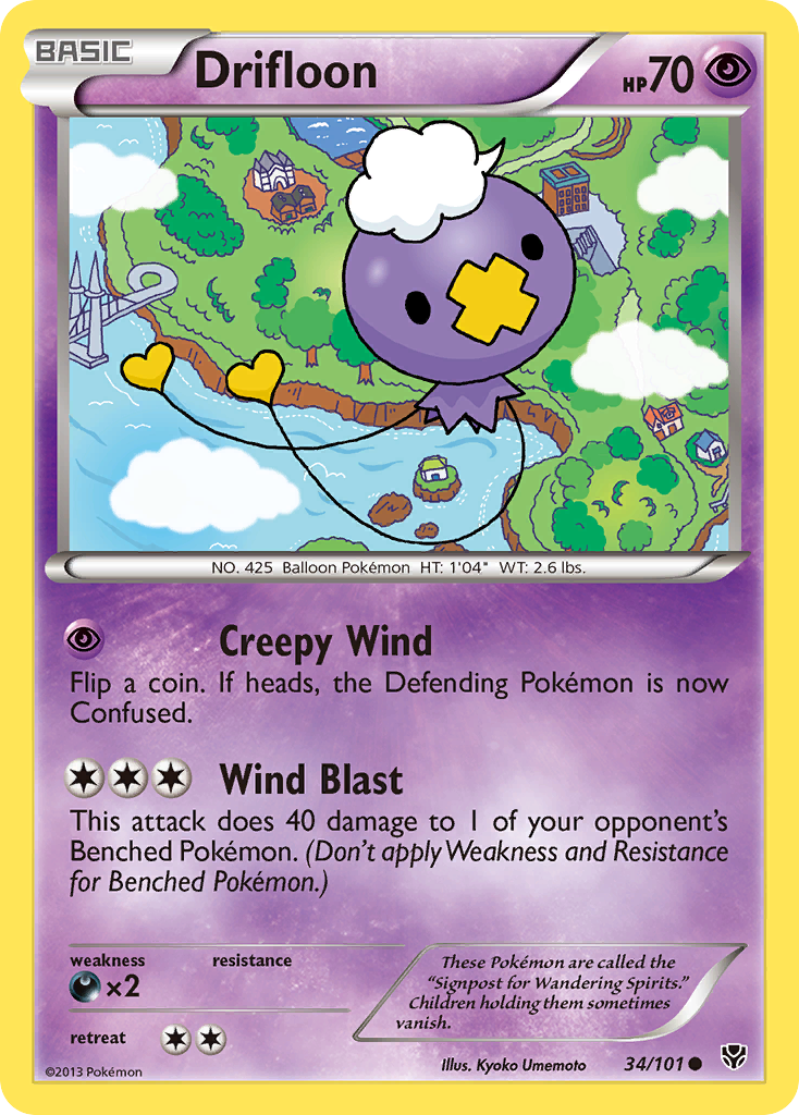 Drifloon 34/101 Plasma Blast