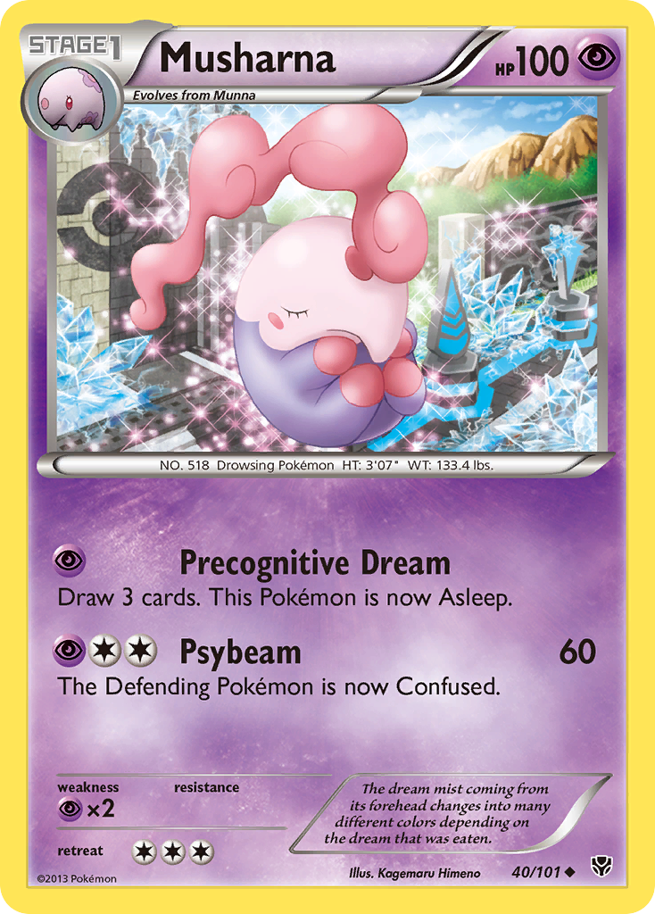 Musharna 40/101 Plasma Blast