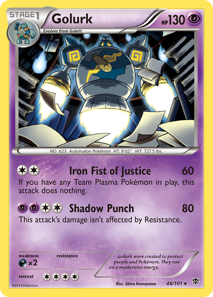 Golurk 46/101 Plasma Blast