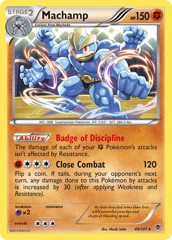 Machamp 49/101 Plasma Blast