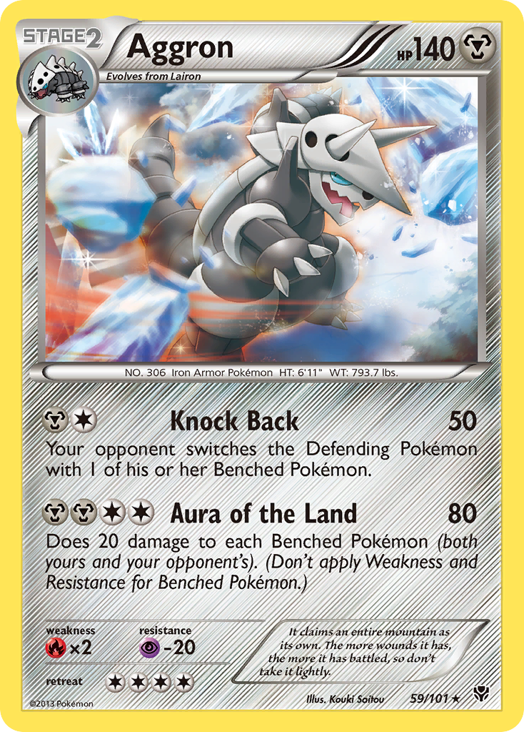 Aggron 59/101 Plasma Blast
