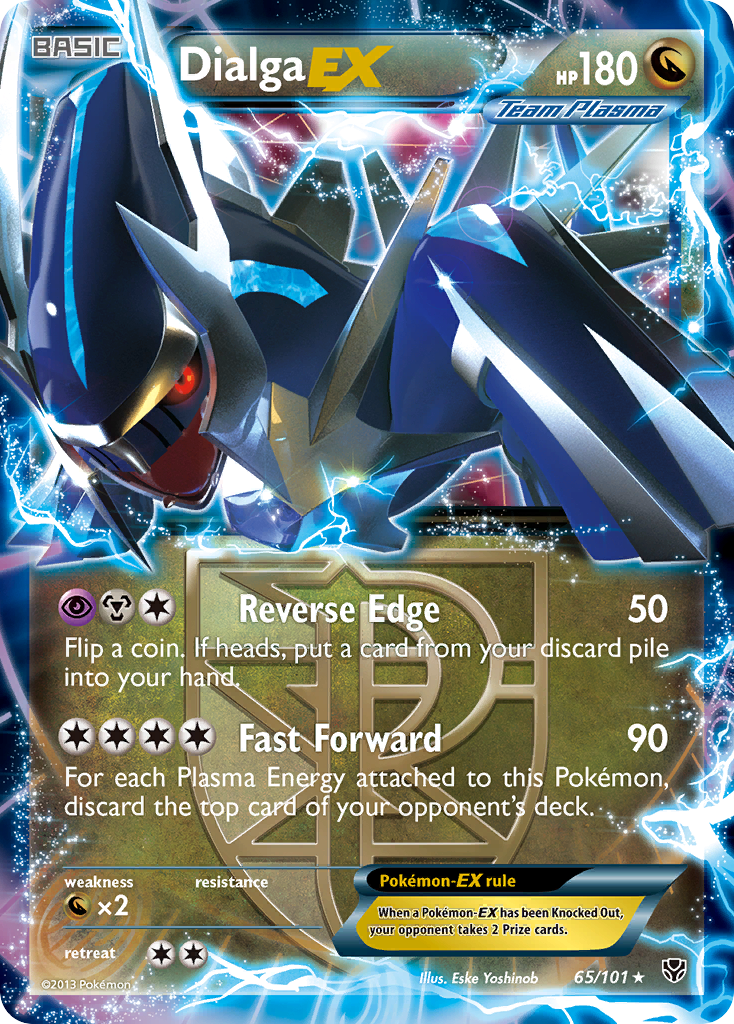 Dialga-EX 65/101 Plasma Blast