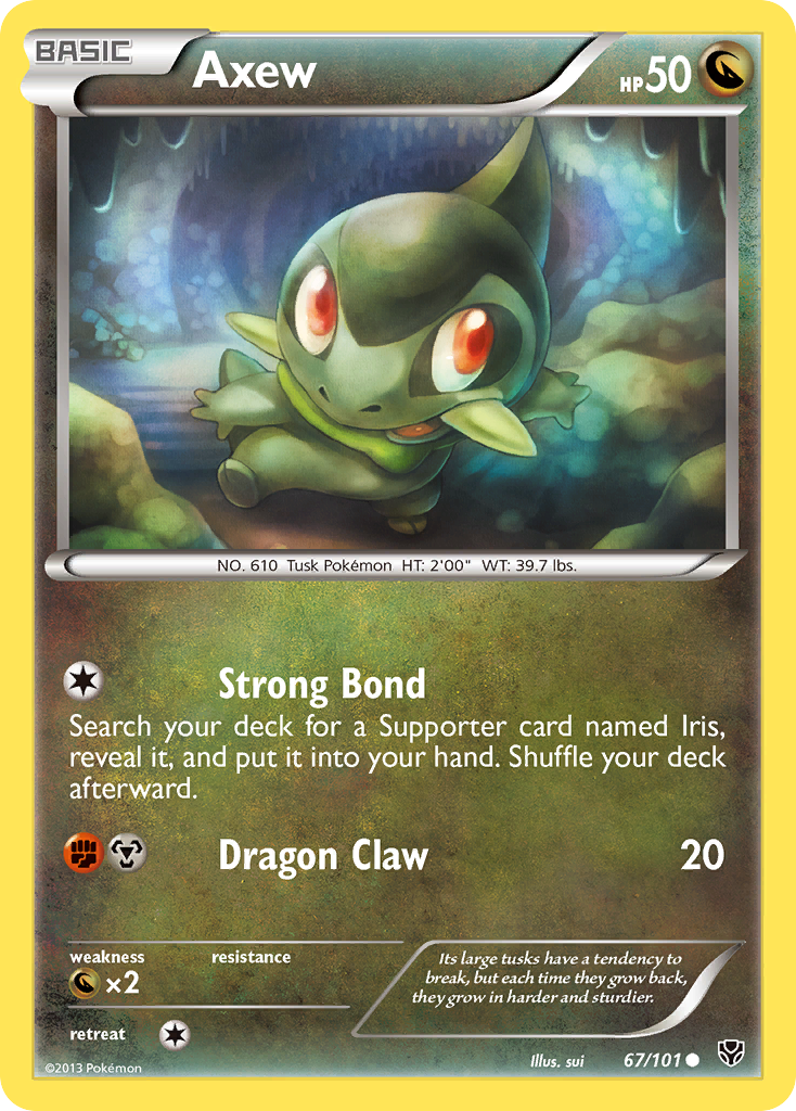 Axew 67/101 Plasma Blast