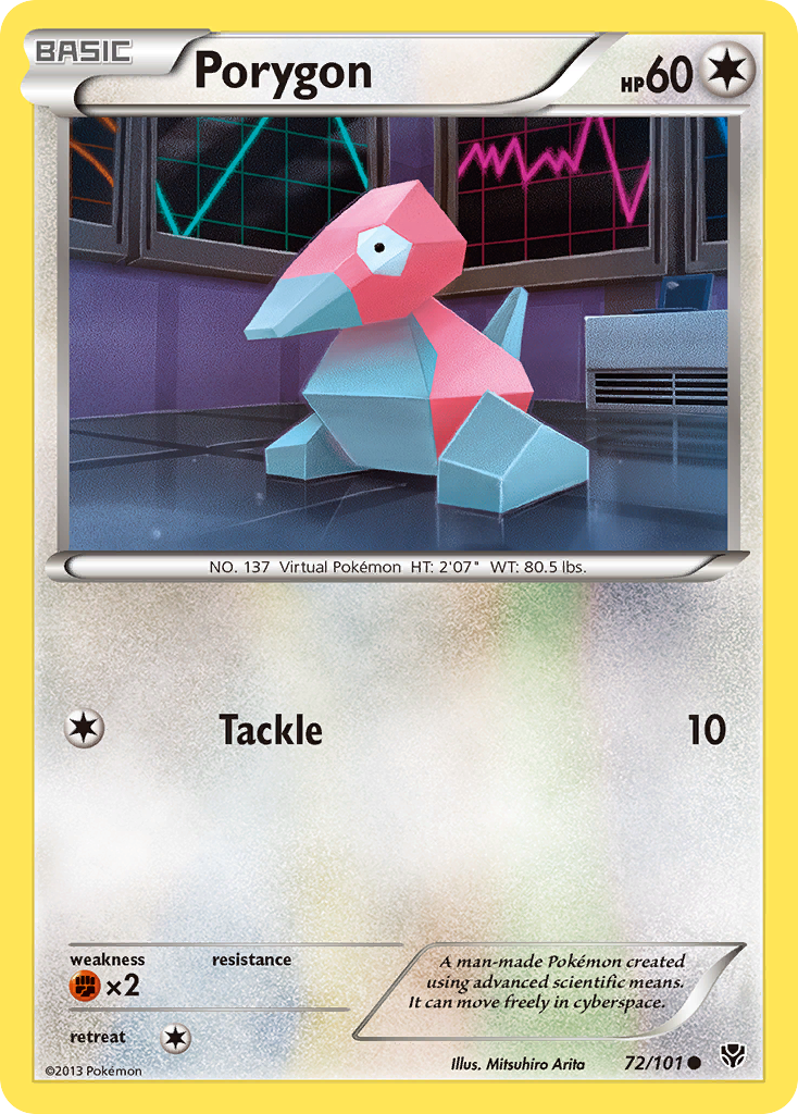Porygon 72/101 Plasma Blast