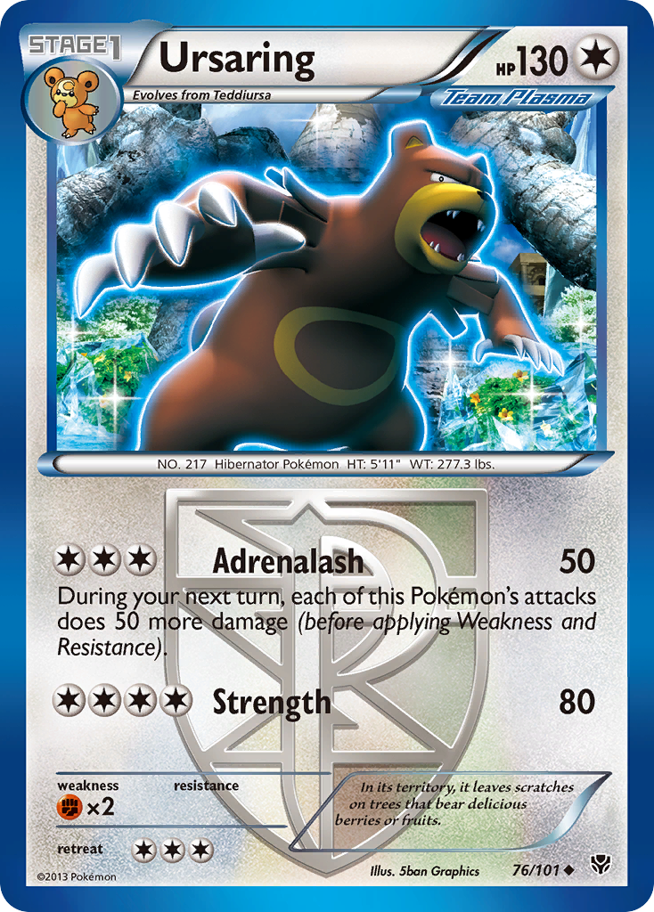 Ursaring 76/101 Plasma Blast
