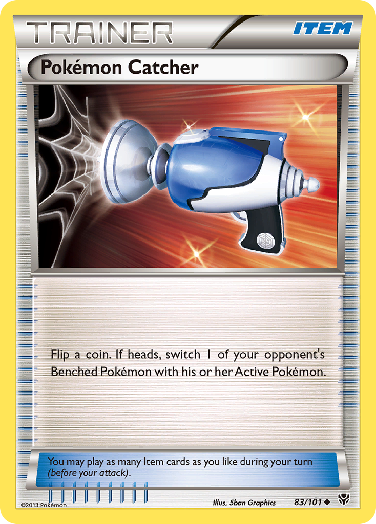 Pokémon Catcher 83/101 Plasma Blast