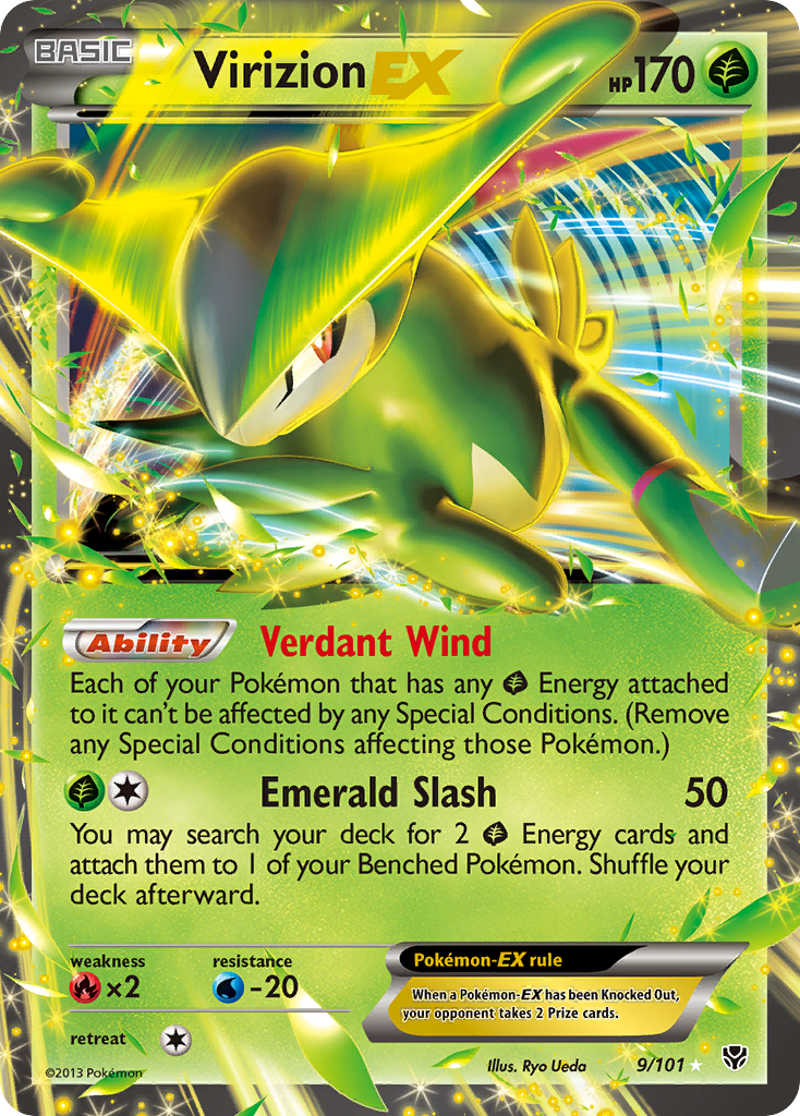 Virizion-EX 9/101 Plasma Blast