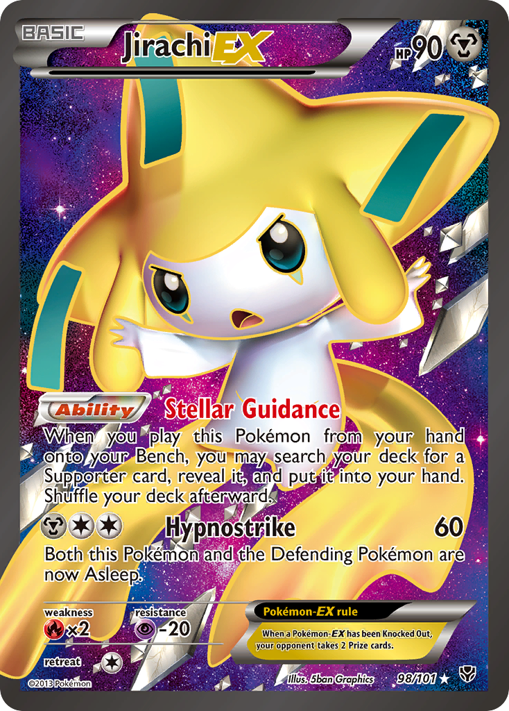 Jirachi-EX 98/101 Plasma Blast