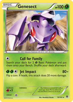 Genesect 10/101 Plasma Blast