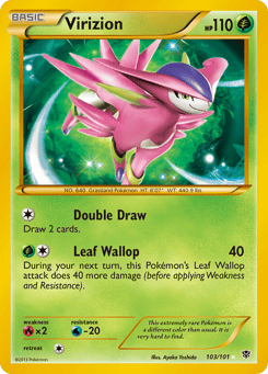 Virizion 103/101 Plasma Blast