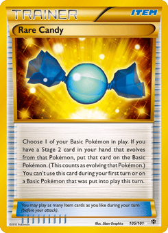 Rare Candy 105/101 Plasma Blast