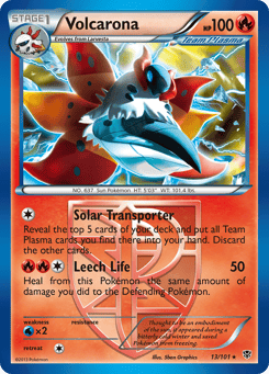 Volcarona 13/101 Plasma Blast