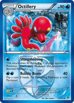 Octillery 19/101 Plasma Blast