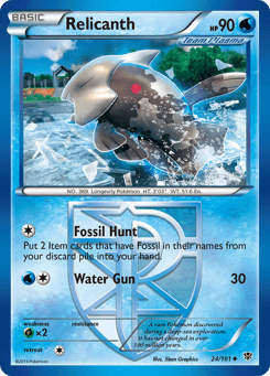 Relicanth 24/101 Plasma Blast