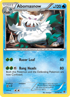 Abomasnow 26/101 Plasma Blast