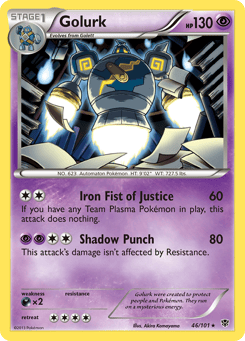 Golurk 46/101 Plasma Blast
