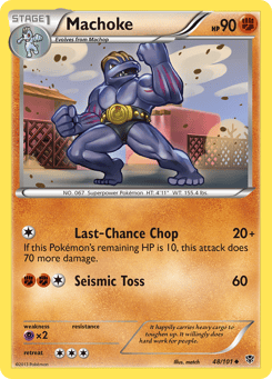 Machoke 48/101 Plasma Blast
