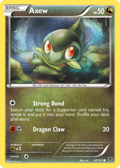 Axew 67/101 Plasma Blast