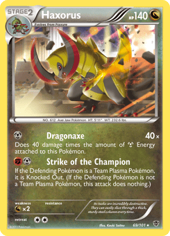 Haxorus 69/101 Plasma Blast