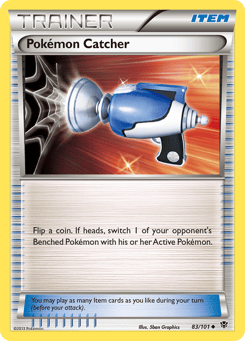 Pokémon Catcher 83/101 Plasma Blast