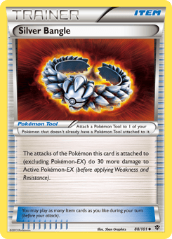 Silver Bangle 88/101 Plasma Blast