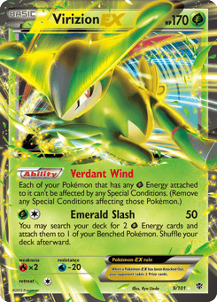 Virizion-EX 9/101 Plasma Blast