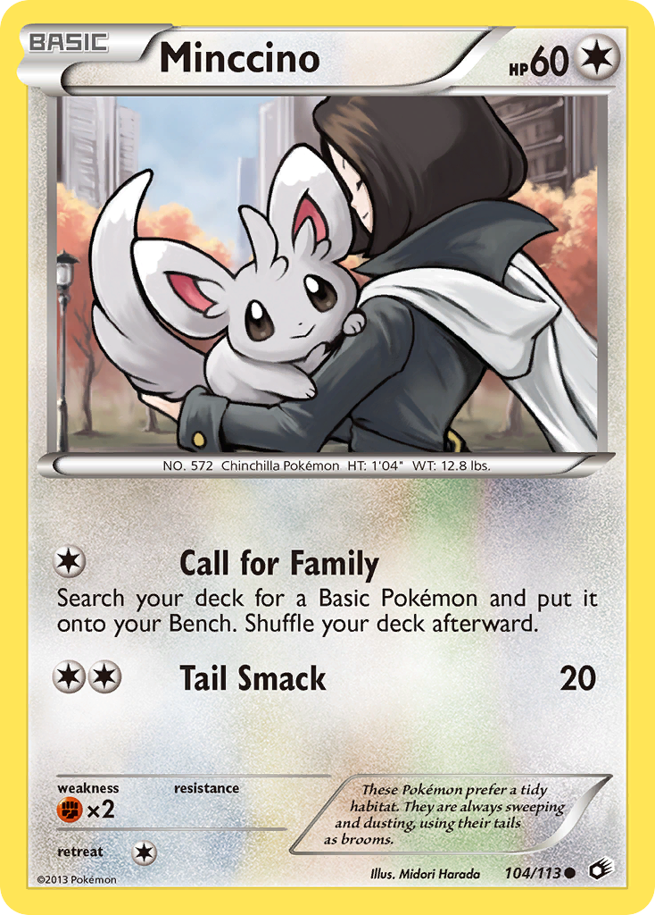 Minccino 104/113 Legendary Treasures