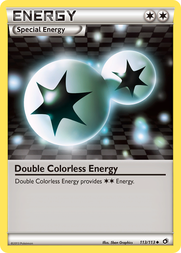 Double Colorless Energy 113/113 Legendary Treasures