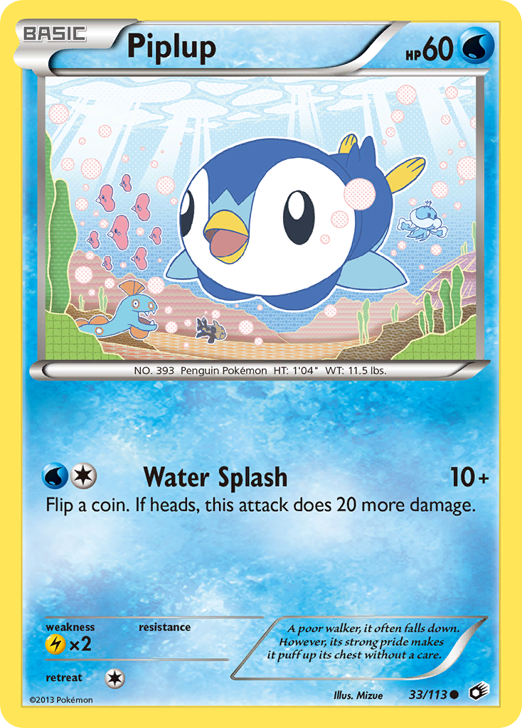 Piplup 33/113 Legendary Treasures