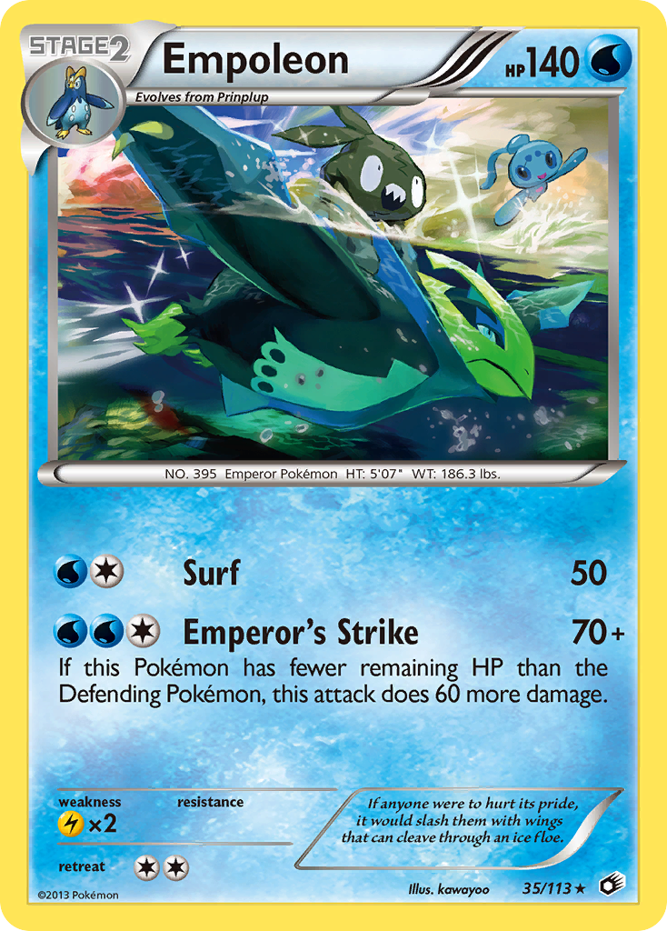 Empoleon 35/113 Legendary Treasures