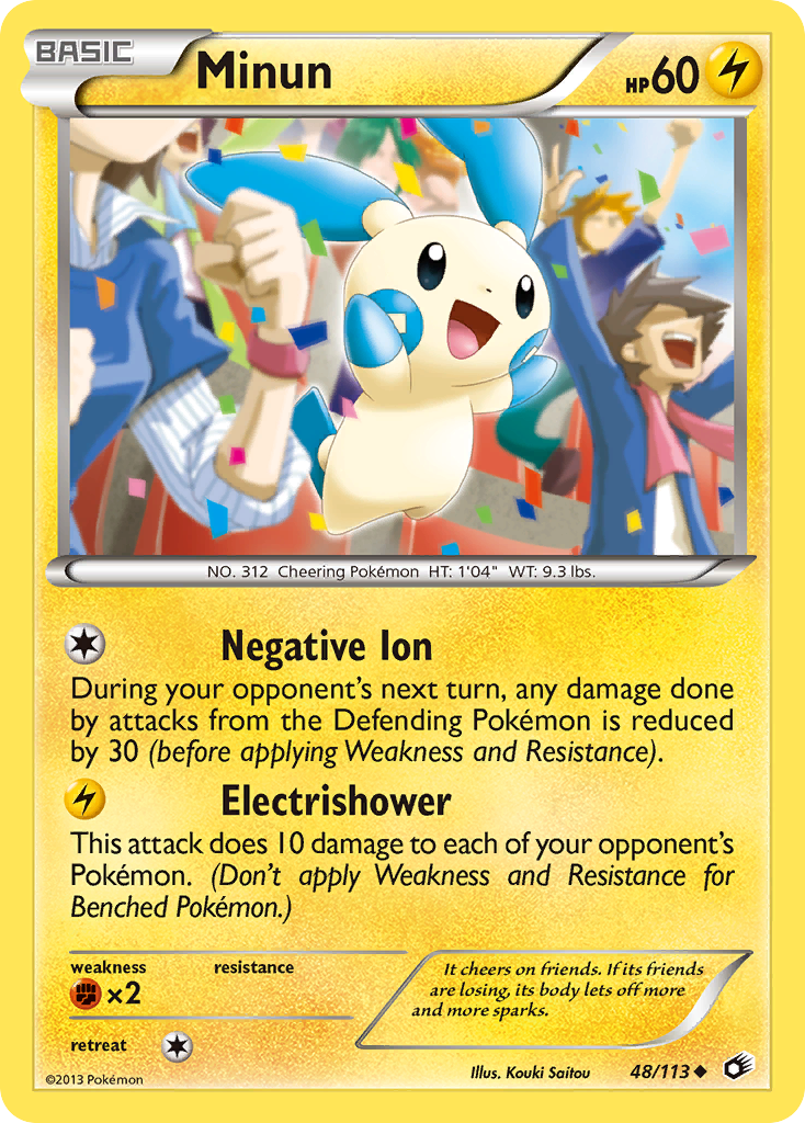 Minun 48/113 Legendary Treasures