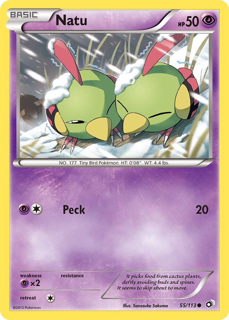 Natu 55/113 Legendary Treasures