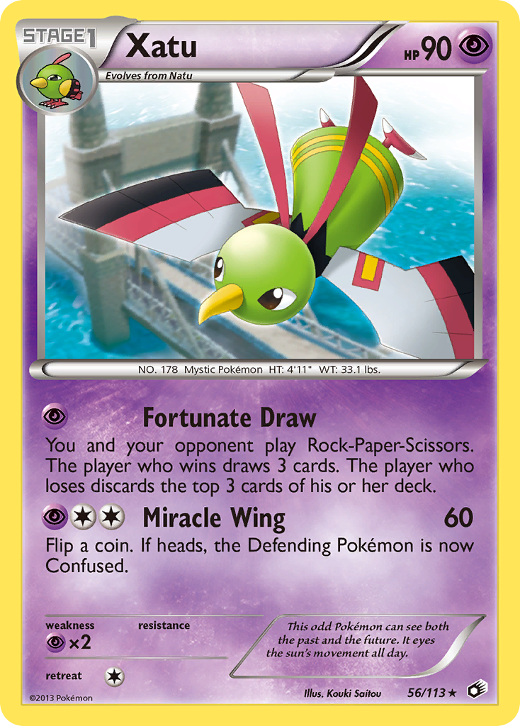 Xatu 56/113 Legendary Treasures