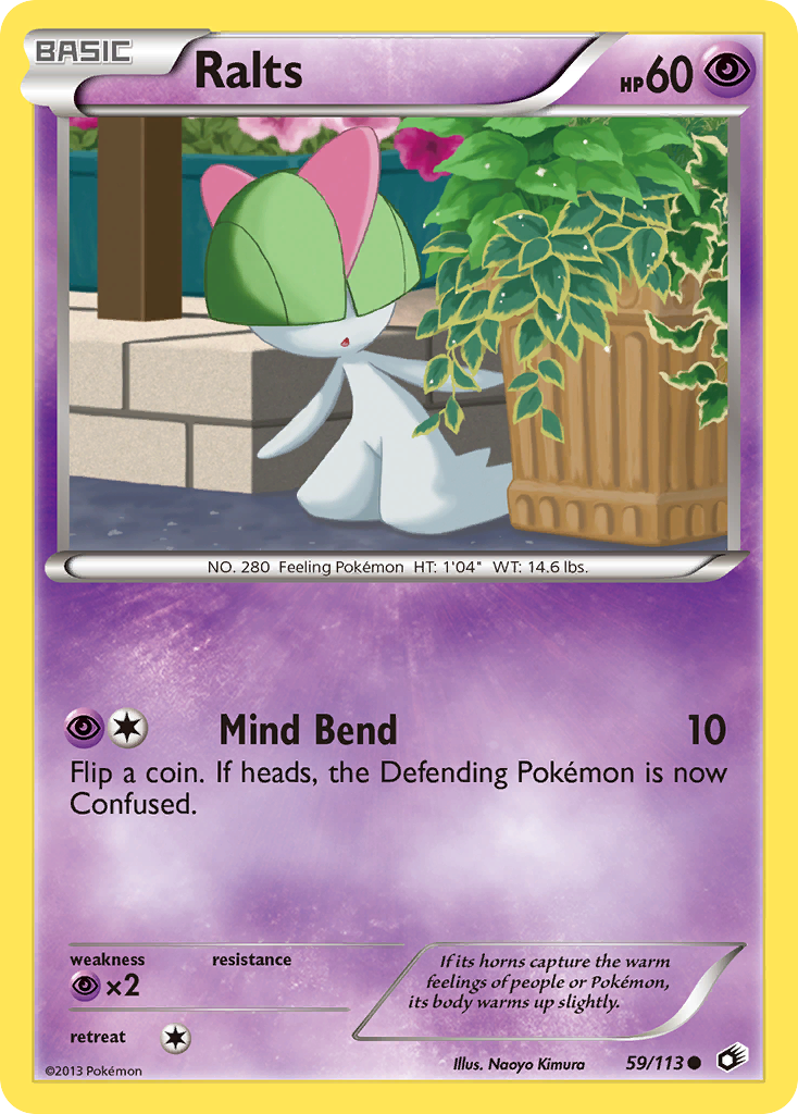 Ralts 59/113 Legendary Treasures