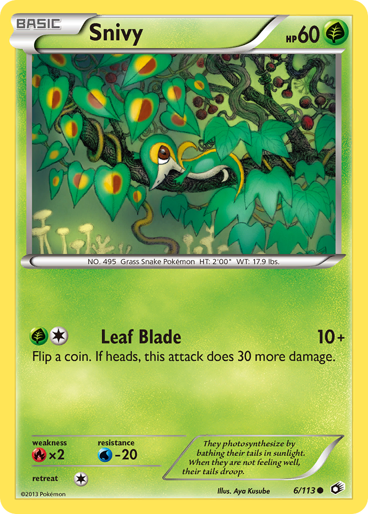 Snivy 6/113 Legendary Treasures
