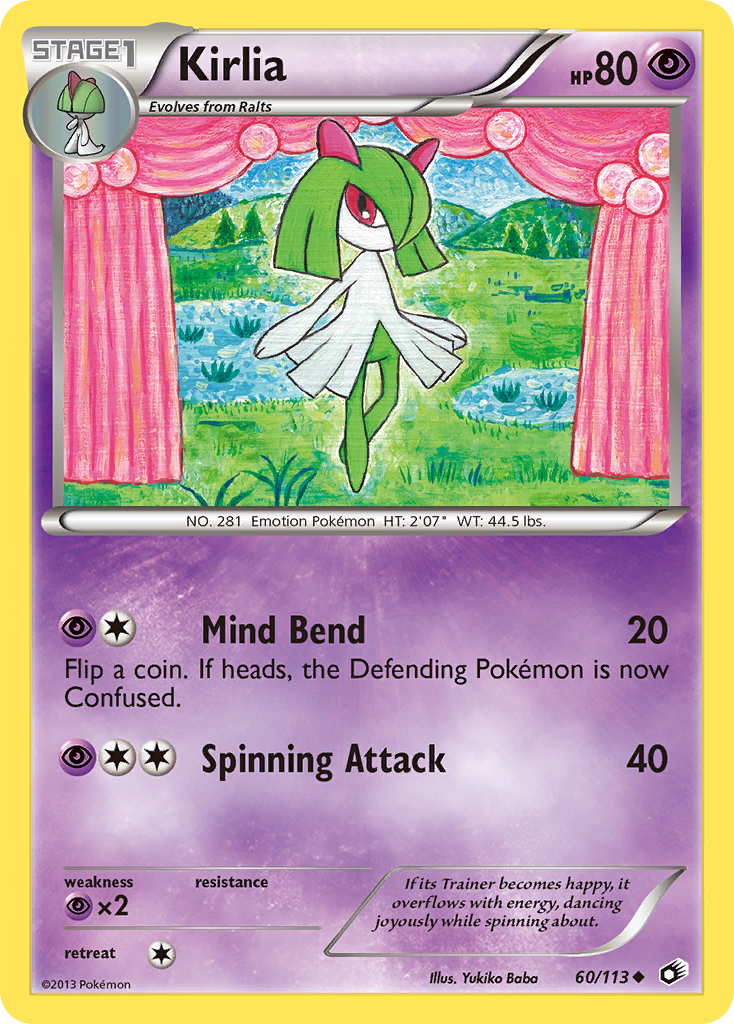 Kirlia 60/113 Legendary Treasures